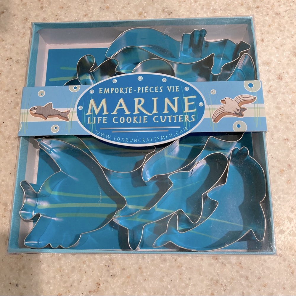 sea creature cookie cutters